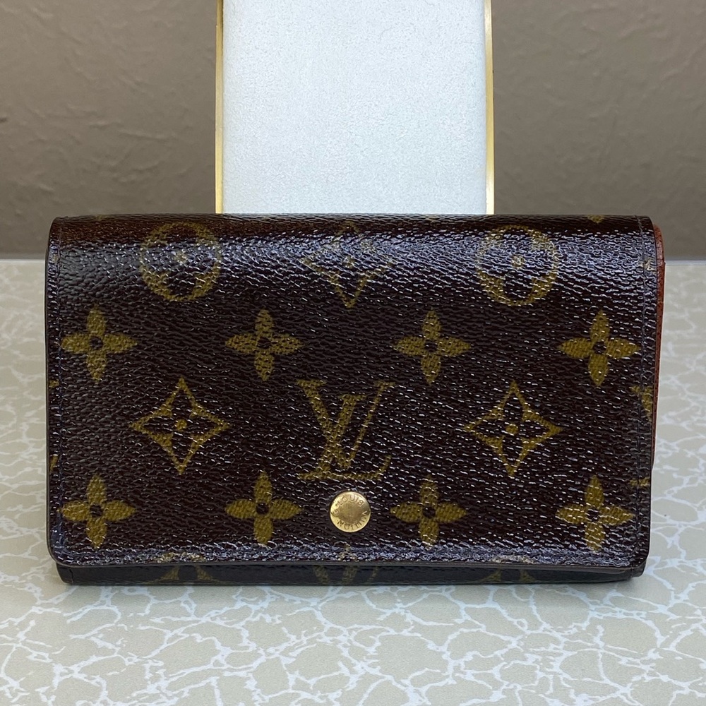 Louis Vuitton Dark Brown Monogram Wallet